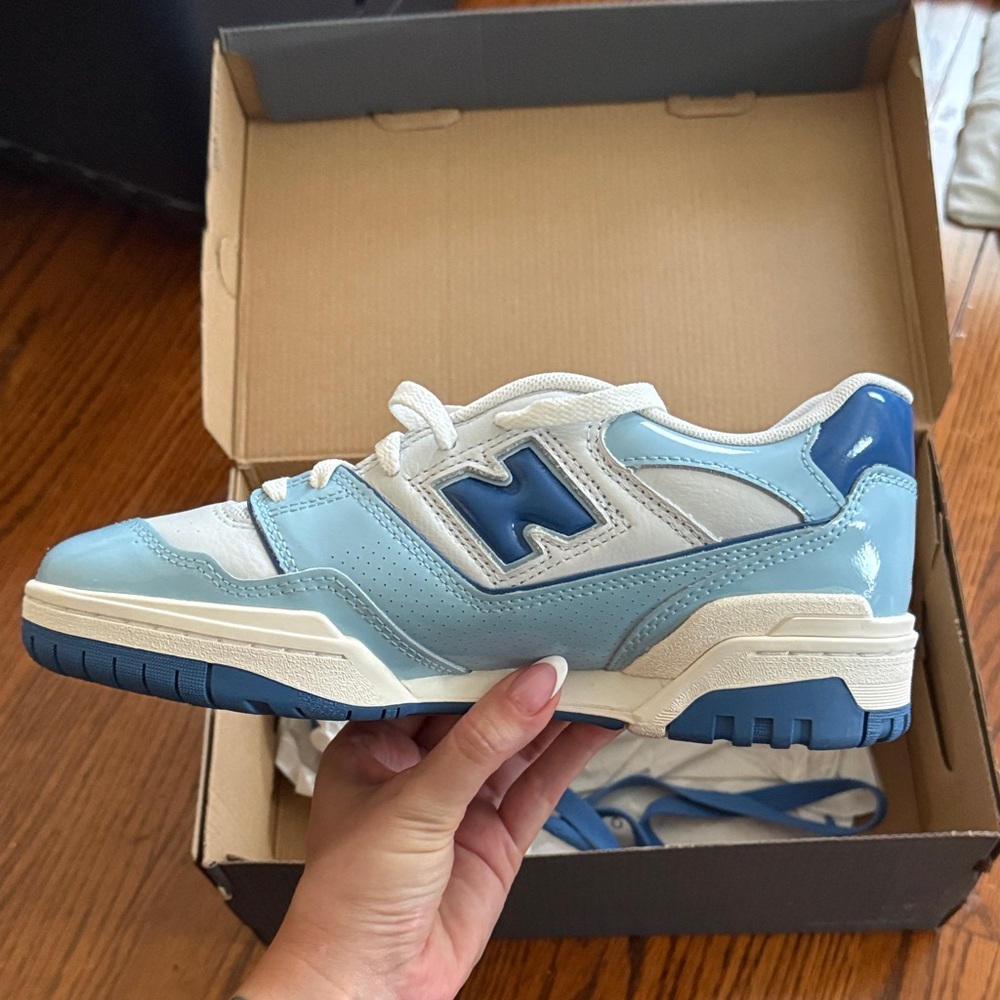 New Balance Blue and White Men's Sneakers